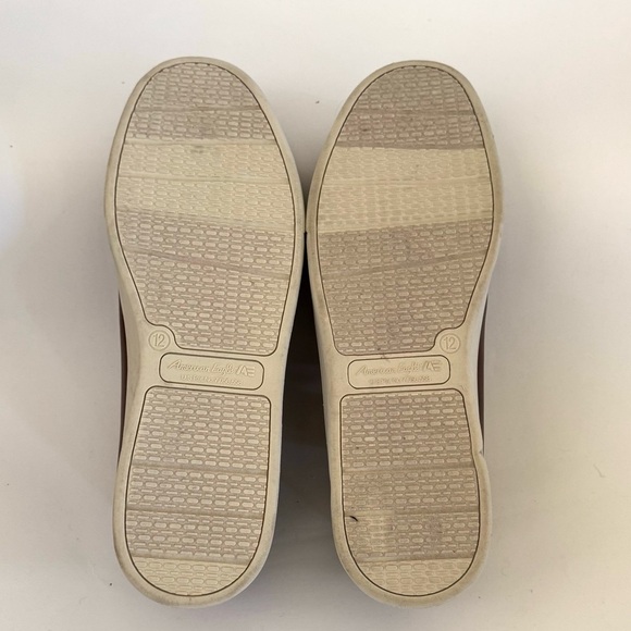 American Eagle Drew Ox Lace-up Memory Foam Sneaker Shoes,Mocha Brown,Size 12,NWT - Picture 5 of 9